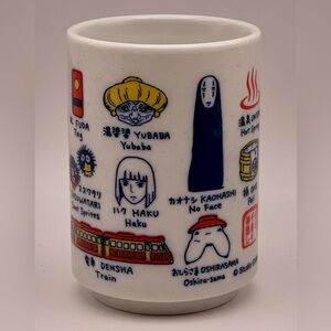 Studio Ghibli Spirited Away Yunomi Tea Cup Mug | Made in Japan Chihiro Anime